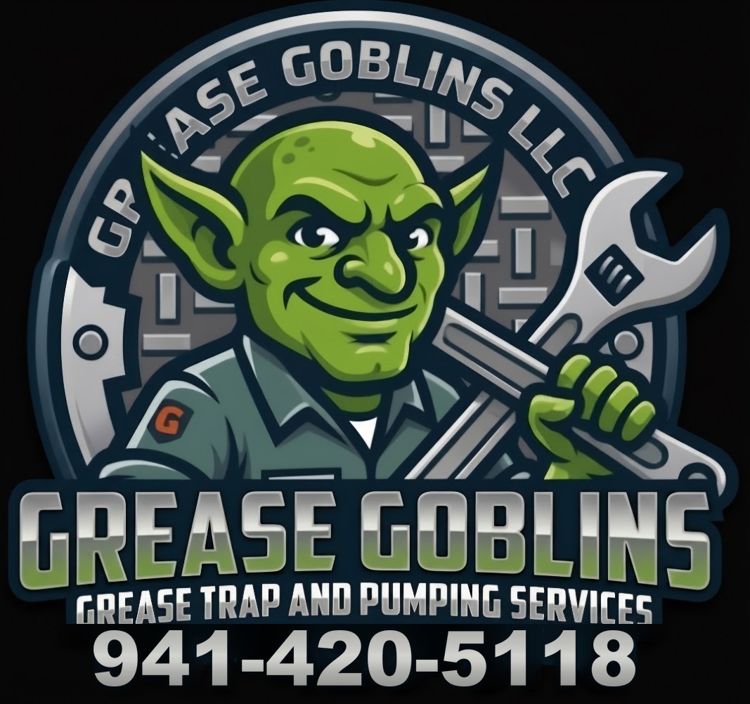 Grease Goblins LLC logo — grease trap and pumping services, Bradenton FL